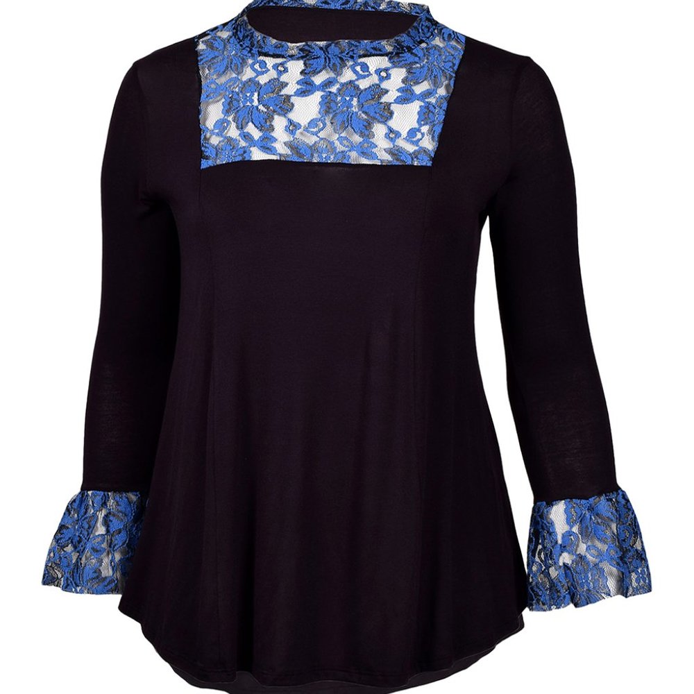 SALE ** NWT Black Curry Lilly Boutique Top (Sz. 3X 22-24W)